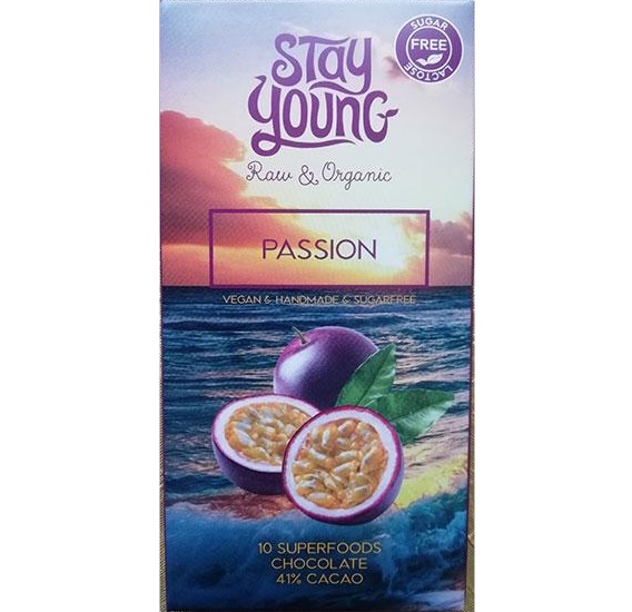 Suhkruvaba tooršokolaad passioniga 44g