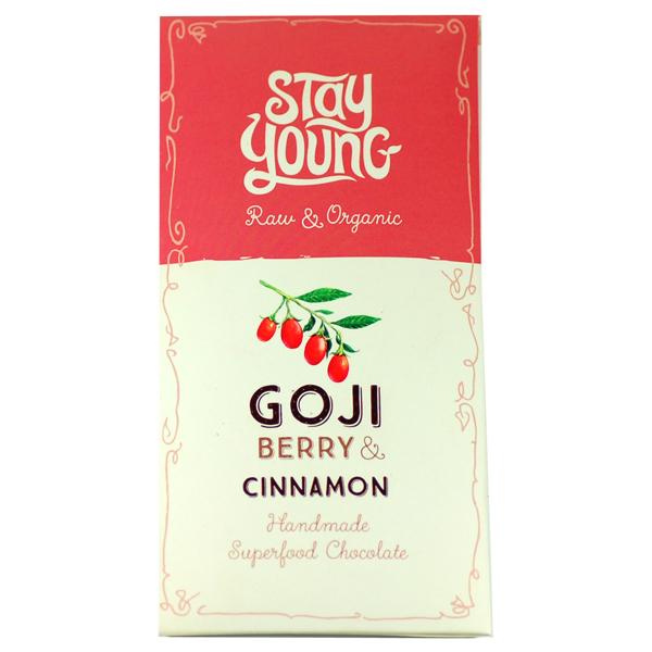 Suklaa goji-marjoilla ja kanelilla 44g