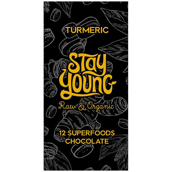 Raw chocolate bar with turmeric 80g