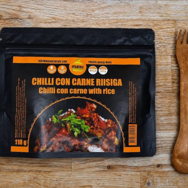 Chilli con carne riisiga