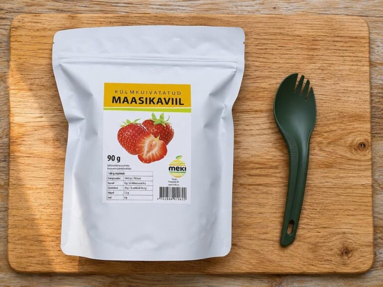 Külmkuivatatud maasikaviil 90g